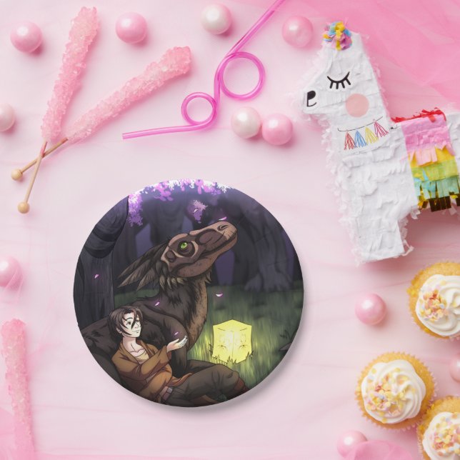 Sakura Season Paper Plate (Party)