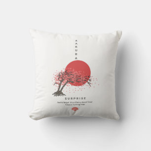Sakura Surprise: Tokyo's Turning Pink! Cushion