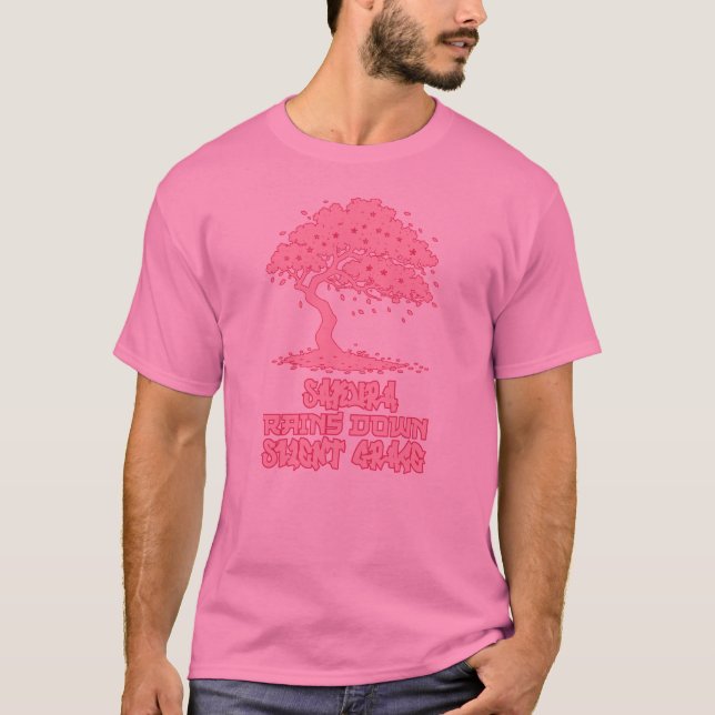 Sakura Sushi Bloom Design T-Shirt (Front)