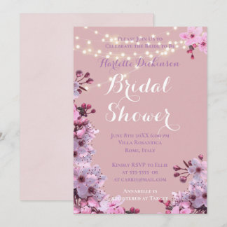 Sakura Theme Invitation