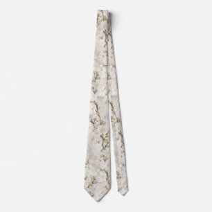 Sakura tie - Blossoms cream