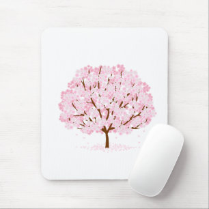 Sakura Tree in Full Bloom – Elegant Spring Design" Mouse Mat