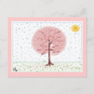 Sakura Tree Postcard