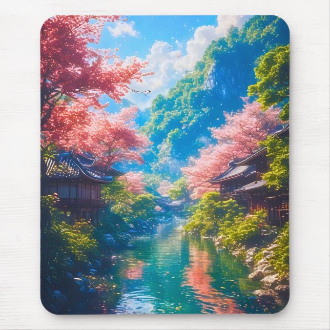 Sakura Utsuru Seiryū  Mouse Mat (Front)
