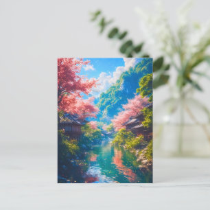 Sakura Utsuru Seiryū Postcard