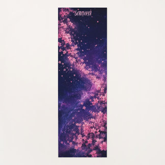 Sakura Watercolour Cherry Blossom Yoga Mat