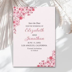 Sakura Wedding – Cherry Blossom Themed Save The Date