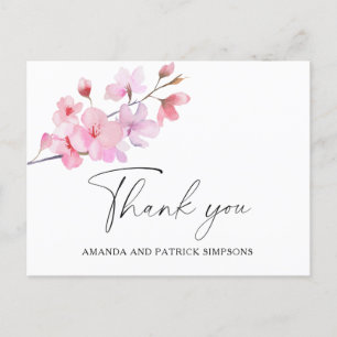 Sakura - Wedding Thank You Card