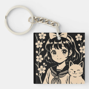 Sakura Whiskers Keychain