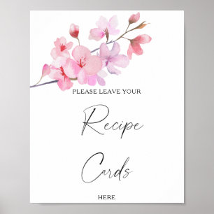 Sakura - Your recipe card here Poster