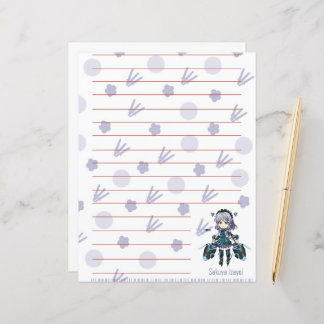 Sakuya Izayoi TOUHOU LOSTWORD Sheet