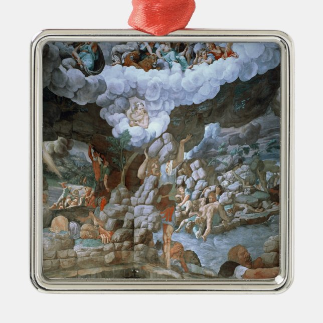 Sala dei Giganti (fresco) (see also 78482-88) Metal Tree Decoration (Front)