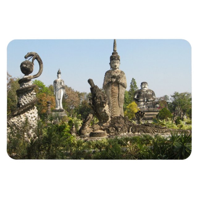 Sala Keo Kou, Nong Khai, Thailand Magnet (Horizontal)