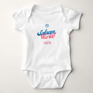 Salaam, World! -- Muslim Baby One Piece Bodysuit