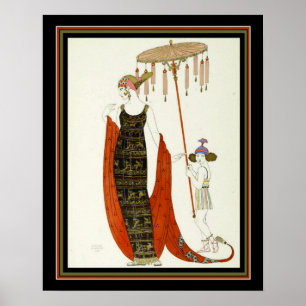 "Salabaccha" 1927 Barbier Art Deco Print 16x20