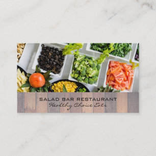 Salad Bar Culinary Business Card