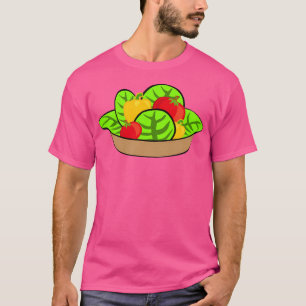 Salad Lettuce Tomato Peppers T-Shirt