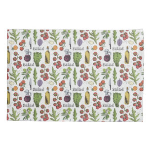 Salad Pattern pillowcases