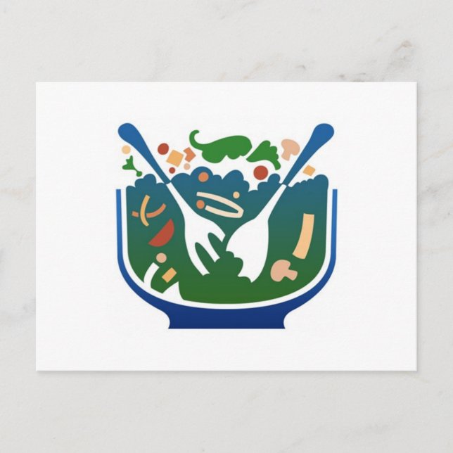 Salad Postcard (Front)