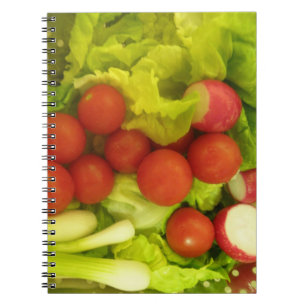 Salad Vegetables Notebook