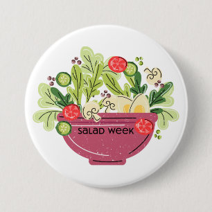 Salad Week 7.5 Cm Round Badge