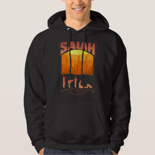 Salah Muslim Praying Arabic Islamic Prayer Ramadan Hoodie
