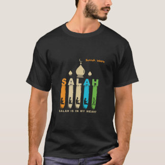 Salah Prayer Islamic Muslim Long Sleeve T Shirt