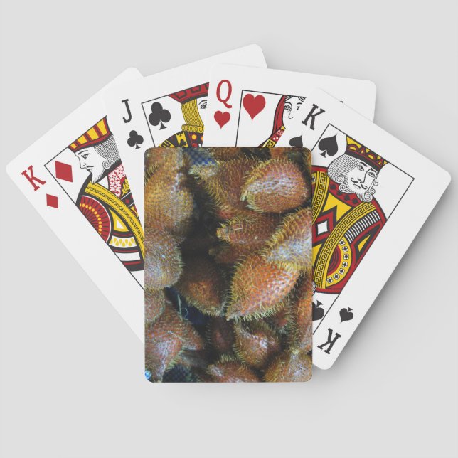 Salak [Snake Fruit] Playing Cards (Back)