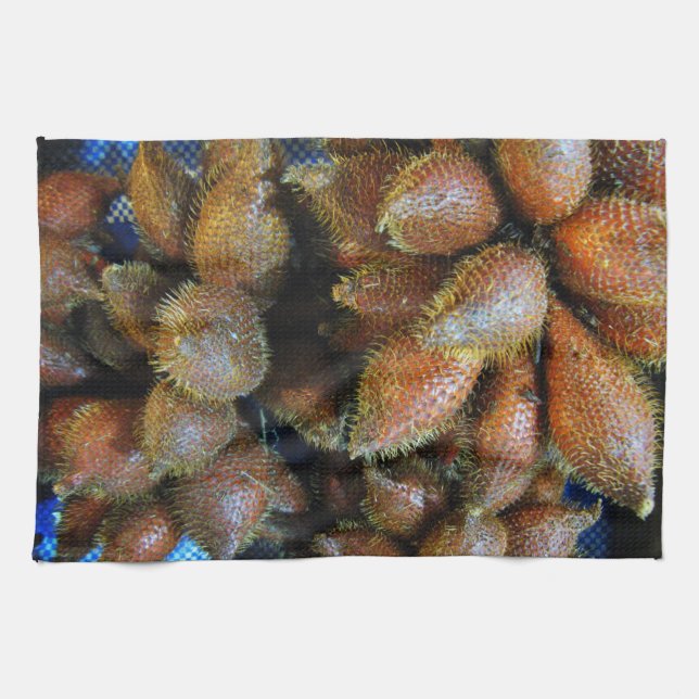 Salak [Snake Fruit] Tea Towel (Horizontal)