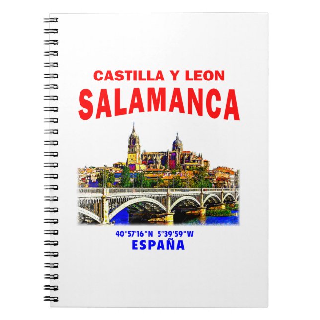 Salamanca / Castile and Leon, Spain. Notebook (Front)