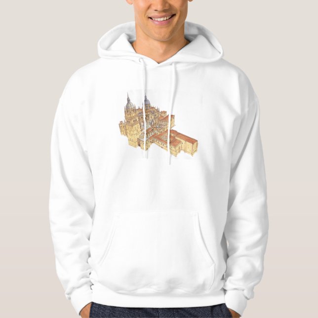 Salamanca Cathedral. Spain Hoodie (Front)