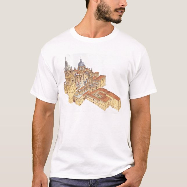 Salamanca Cathedral. Spain T-Shirt (Front)