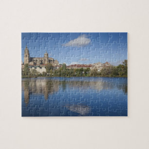 Salamanca Cathedrals and town Jigsaw Puzzle