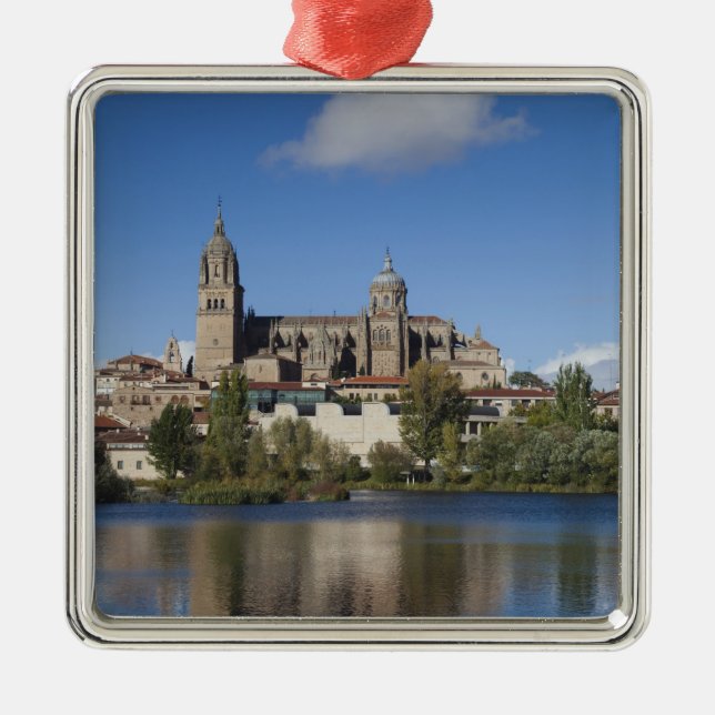 Salamanca Cathedrals and town Metal Tree Decoration (Front)