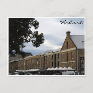 salamanca place hobart postcard