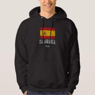 Salamanca Spain ES Flag, City Top, Bandera Español Hoodie