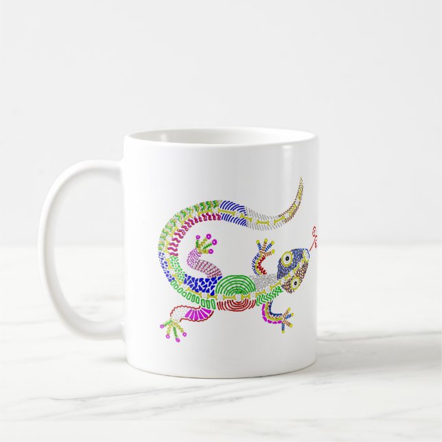 SALAMANDER COLOR COFFEE MUG (Left)