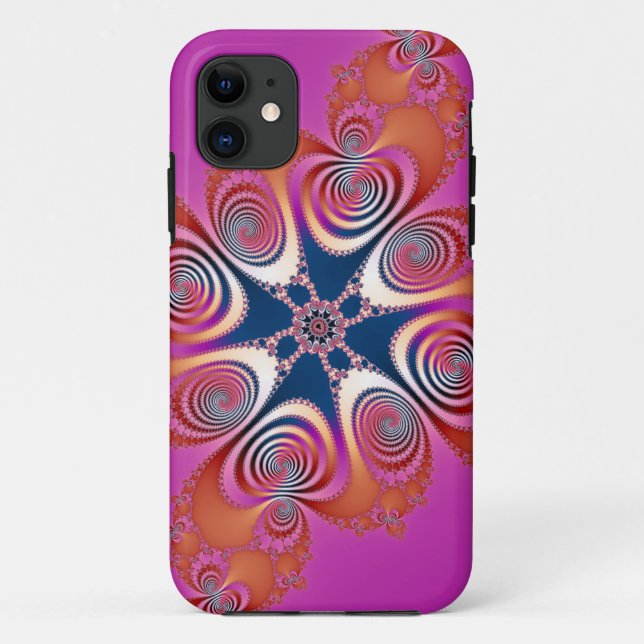 Salamander - Fractal Art Case-Mate iPhone Case (Back)