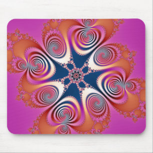 Salamander - Fractal Art Mouse Mat