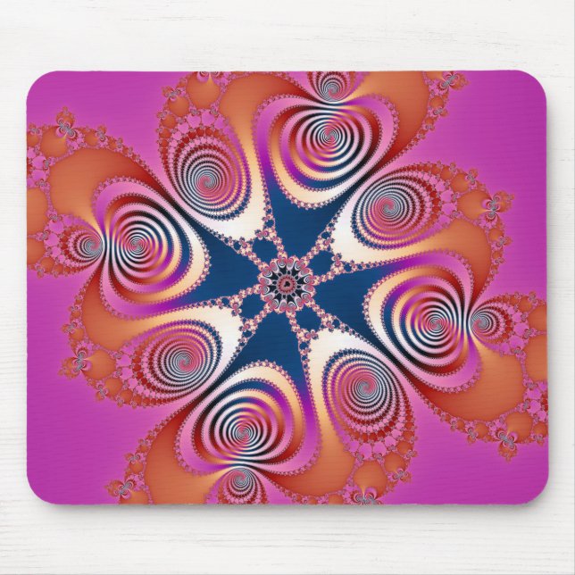 Salamander - Fractal Art Mouse Mat (Front)