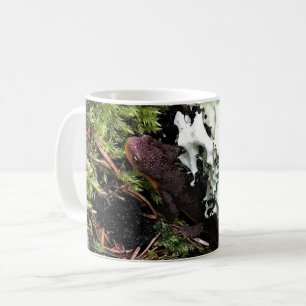 Salamander Hiding Under Log, Washington Coffee Mug