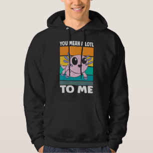 Salamander Love Axolotl Hoodie