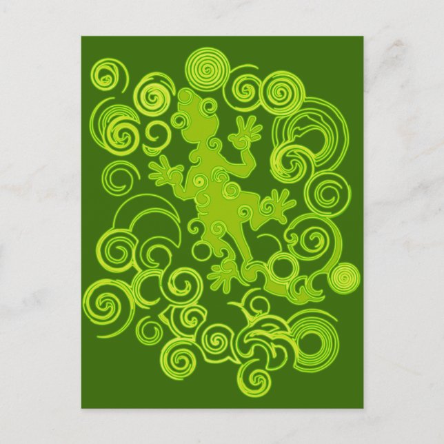 Salamander Postcard (Front)