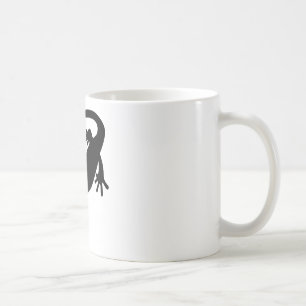 Salamander Silhouette Coffee Mug