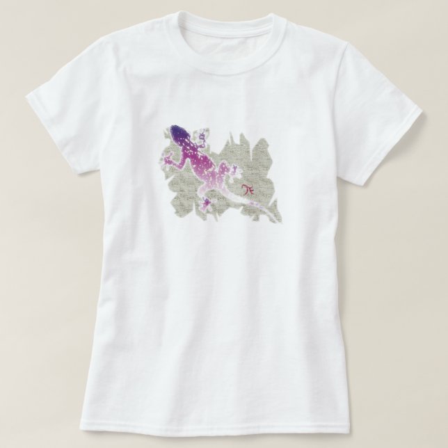 salamandra gecko classic colors T-Shirt (Design Front)