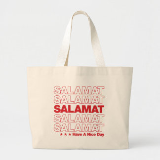 Salamat “Thank You” Grocery Bag Design - Red