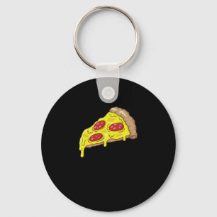 Salami Pizza Key Ring