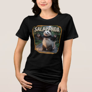 Salapanda Photographic – Salamander Panda Funny Tri-Blend Shirt