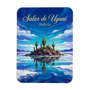 Salar de Uyuni Bolivia Magnet