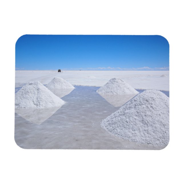 Salar de Uyuni salt flats magnet rectangle (Horizontal)